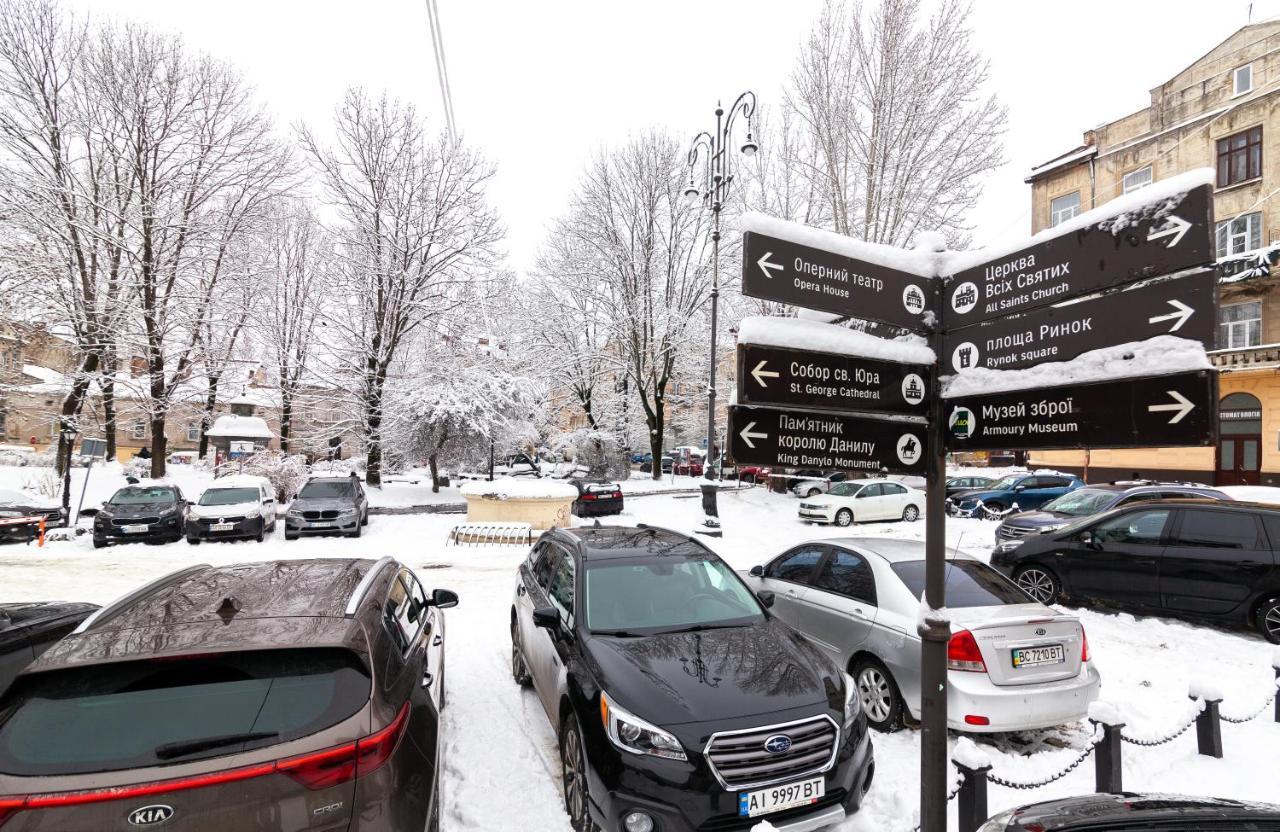 לבוב Alfa Apartments Kniazia Leva 2 מראה חיצוני תמונה